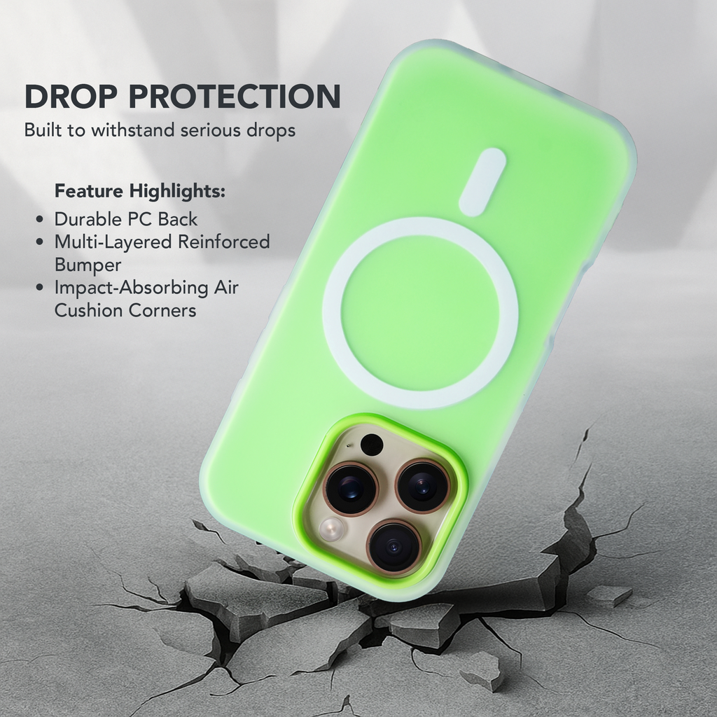 iPhone 16 Pro Max MagCase – Lime Edition