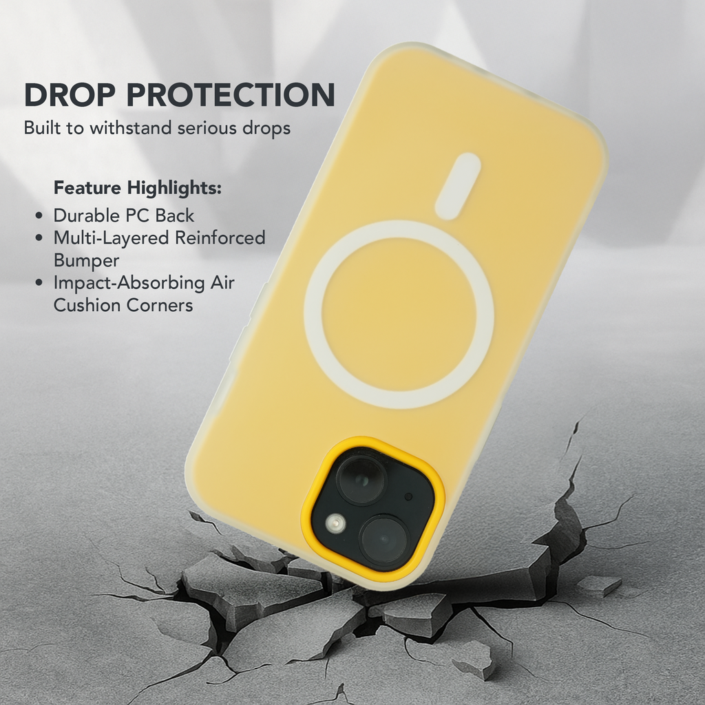 iPhone 15 MagCase – Yellow Edition