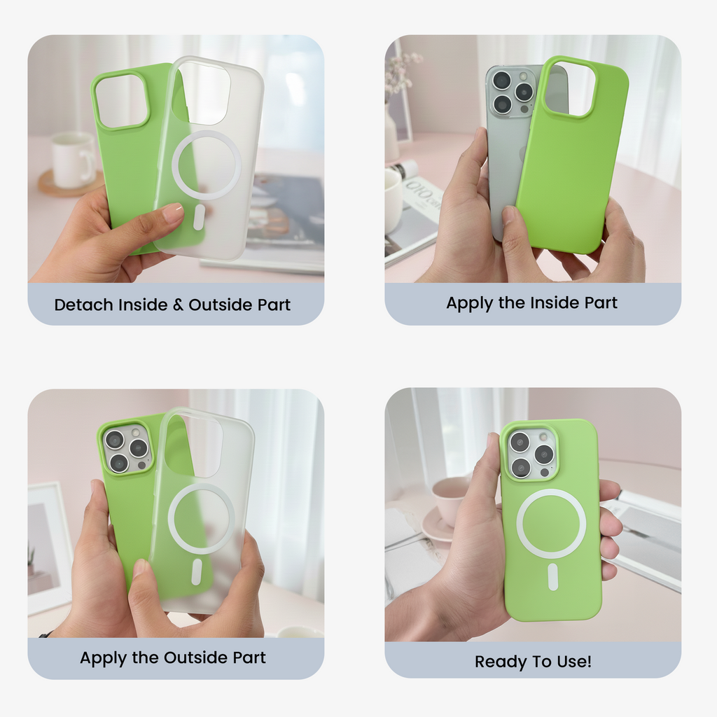 iPhone 16 Pro Max MagCase – White Edition