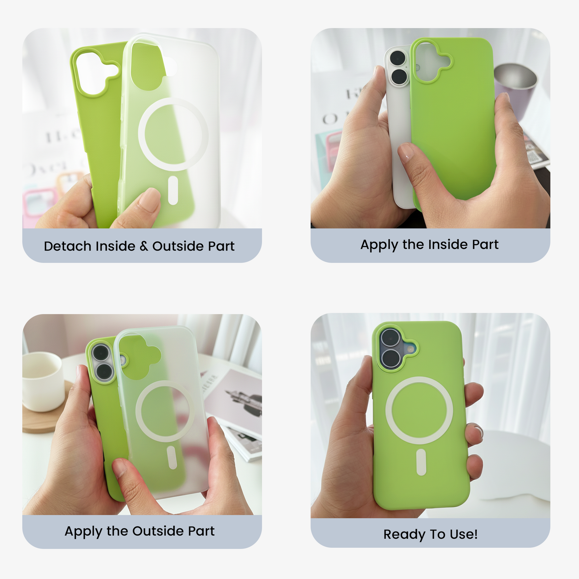 iPhone 16 MagCase – Peach Pink Edition