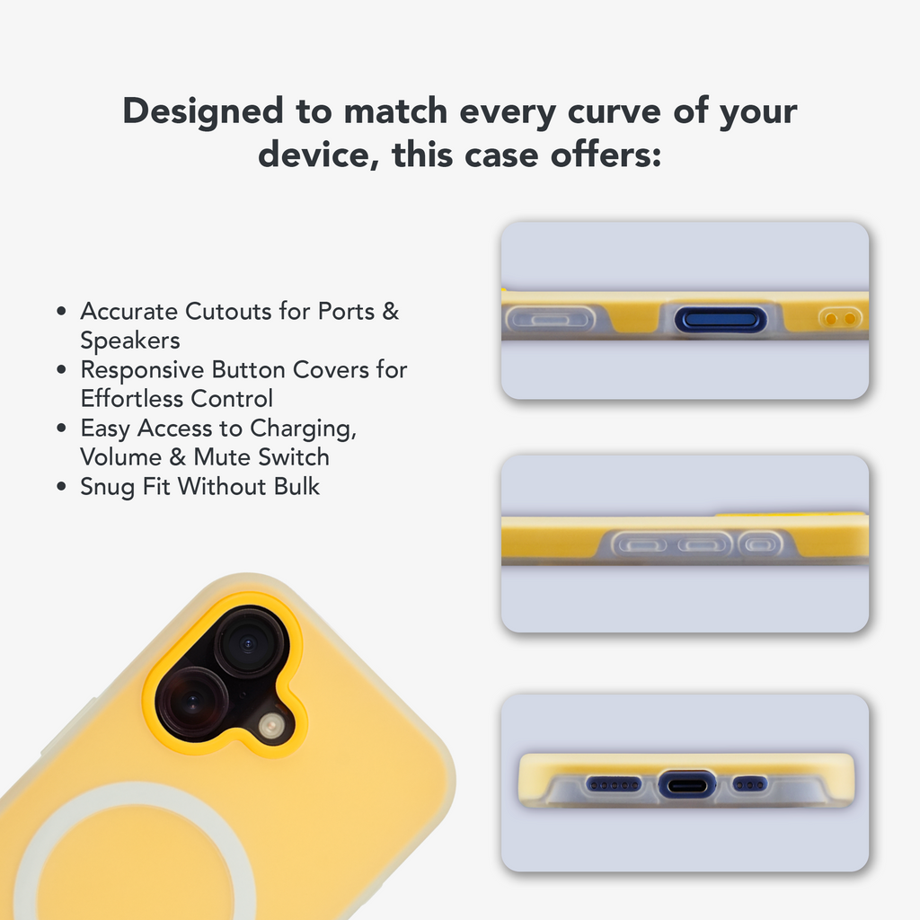 iPhone 16 MagCase – Yellow Edition