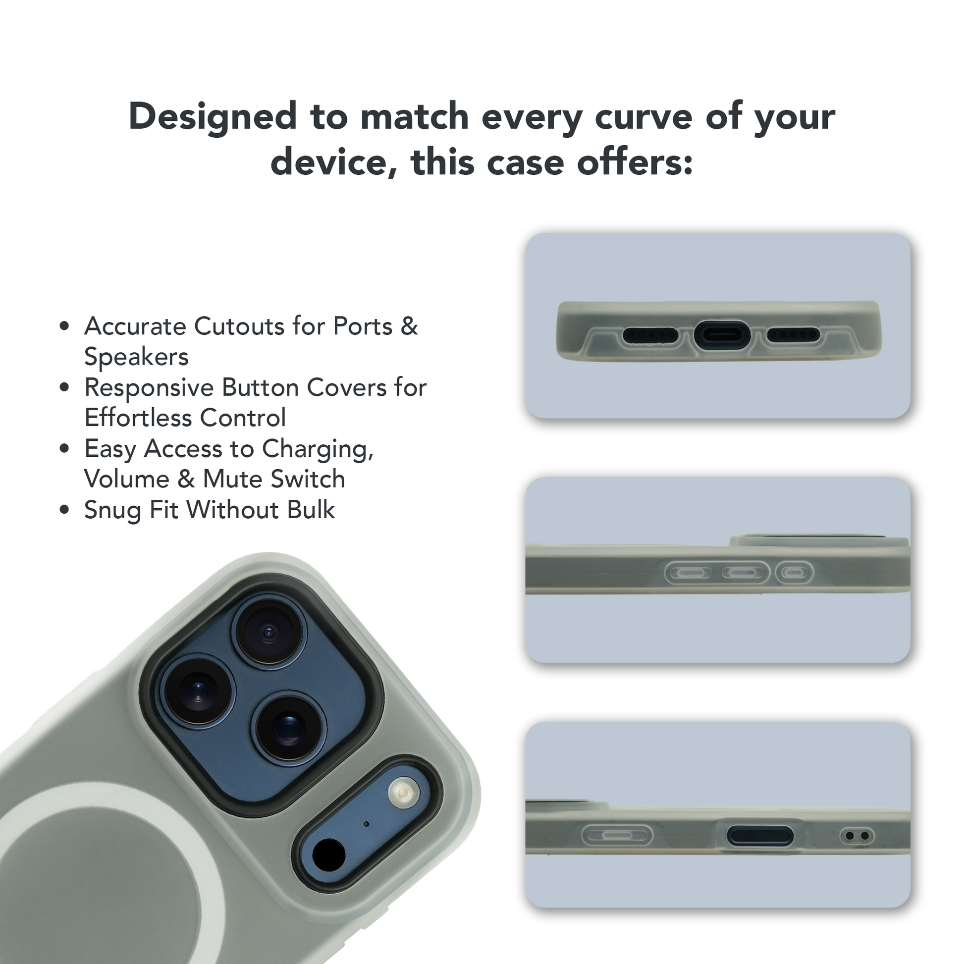 iPhone 17 Pro Max MagCase – White Edition