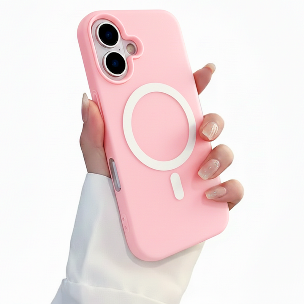 iPhone 16 MagCase – Peach Pink Edition