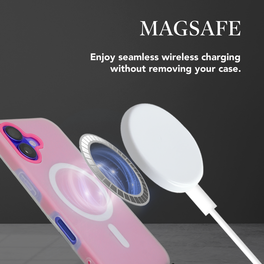 iPhone 16 MagCase – Peach Pink Edition