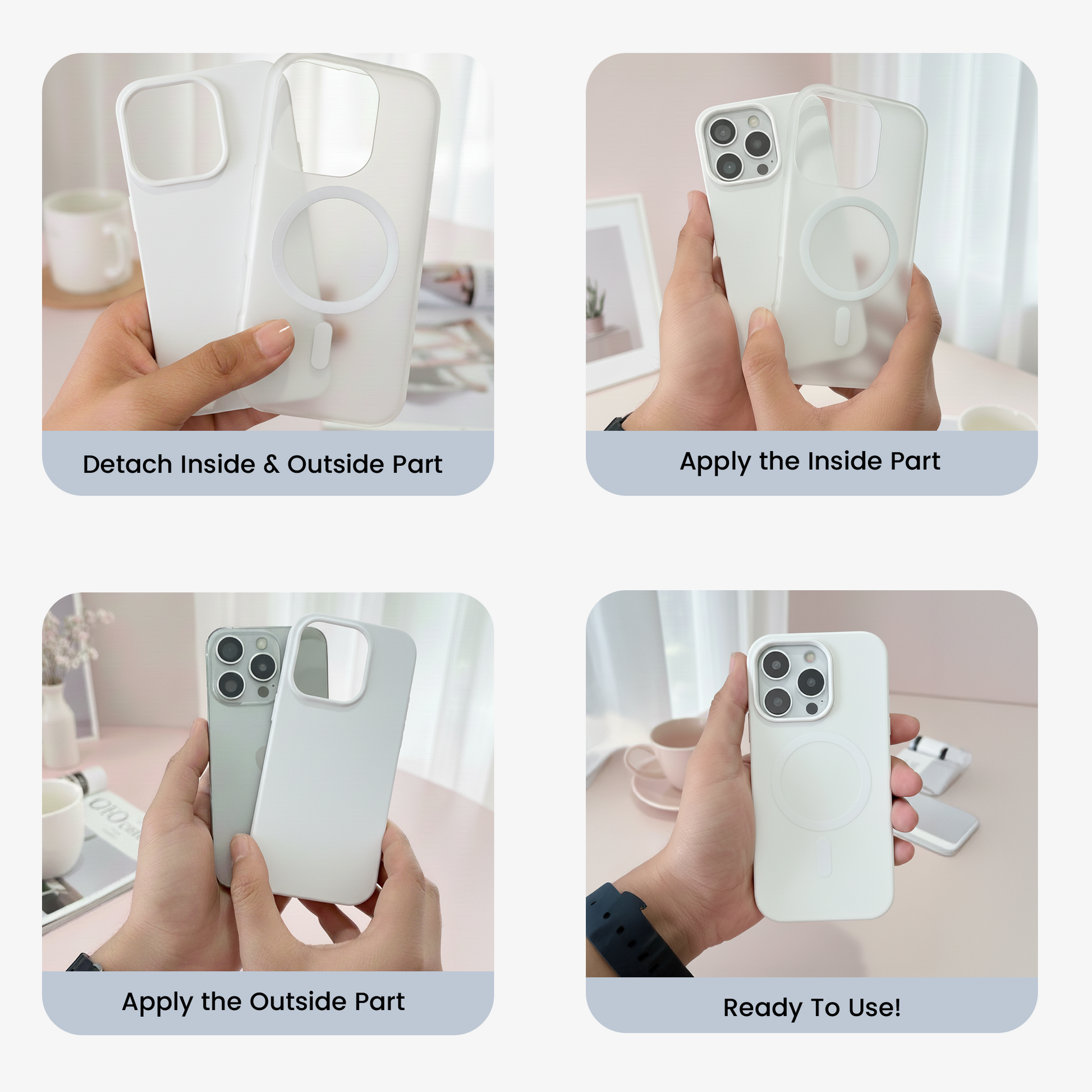 iPhone 16 Pro MagCase – White Edition