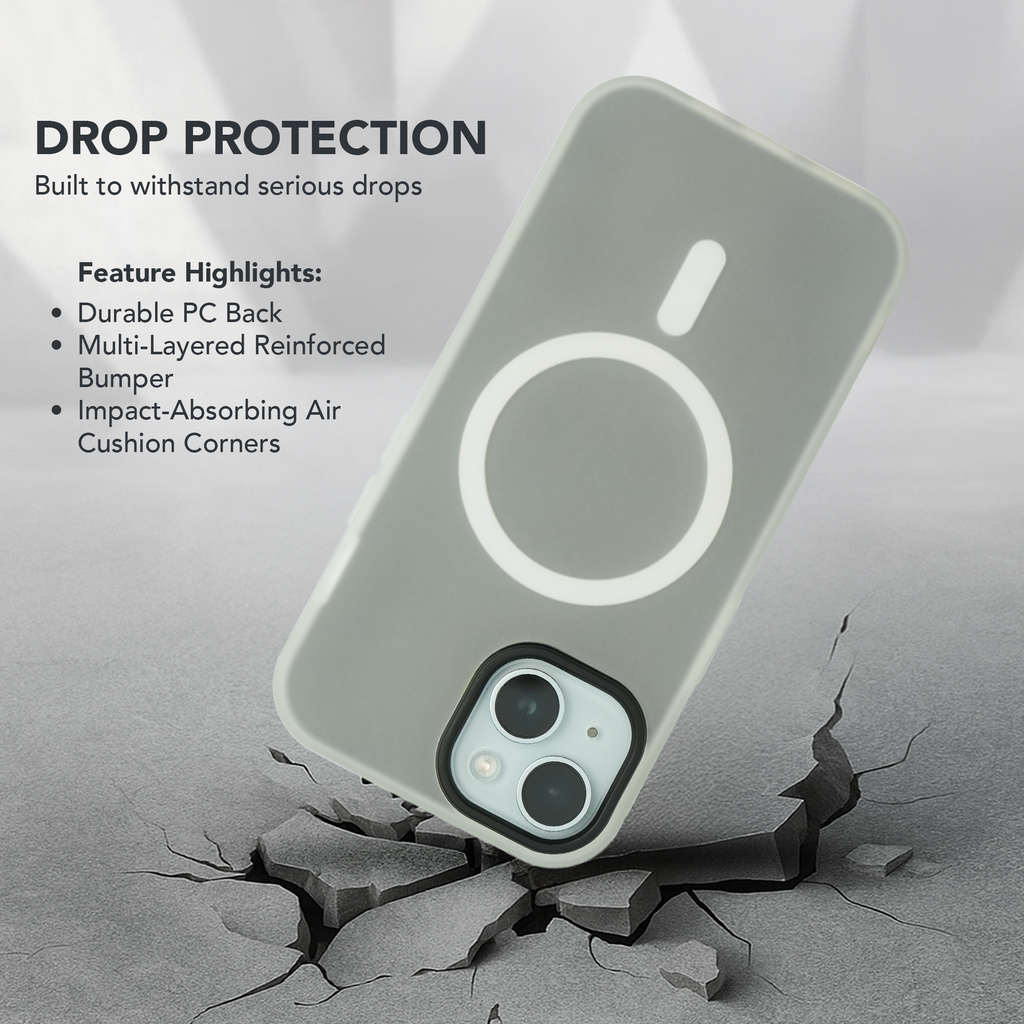 iPhone 15 MagCase – White Edition