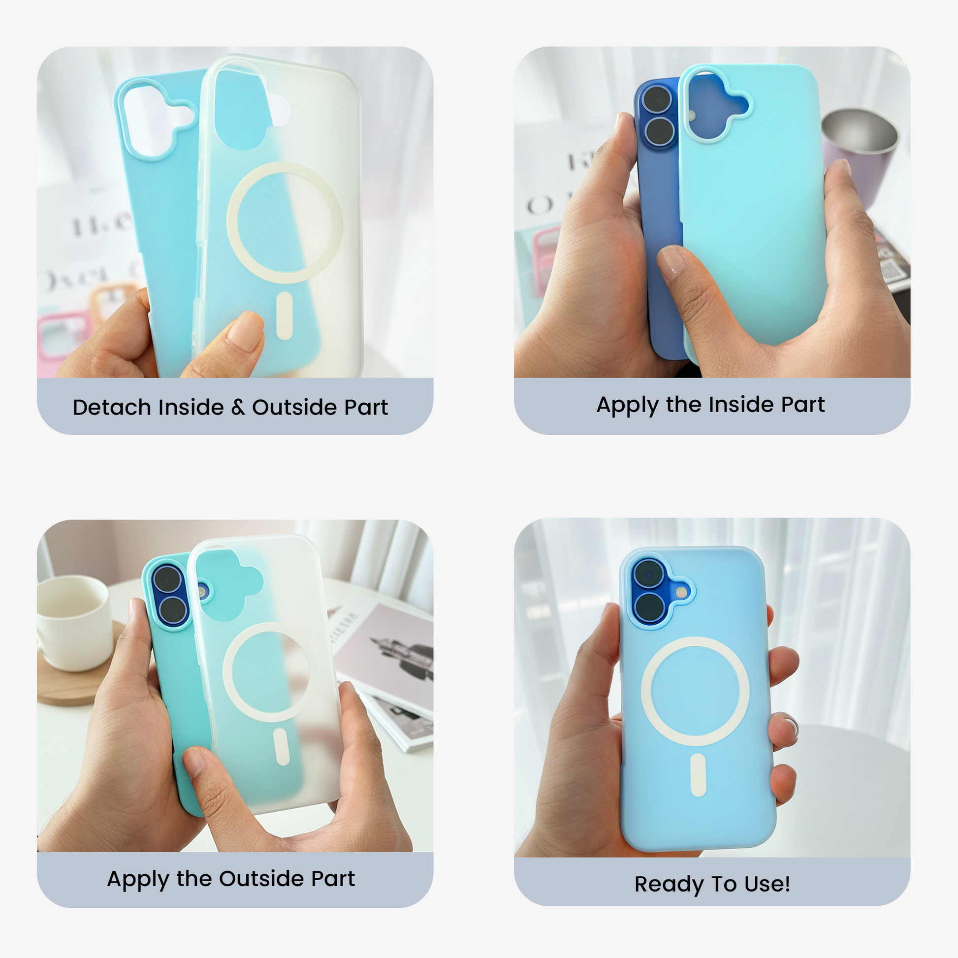 iPhone 16 MagCase – Peach Pink Edition