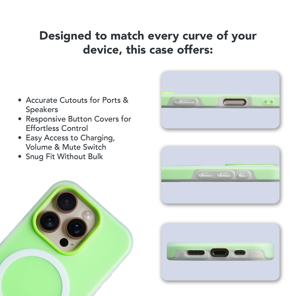 iPhone 16 Pro MagCase – Lime Edition