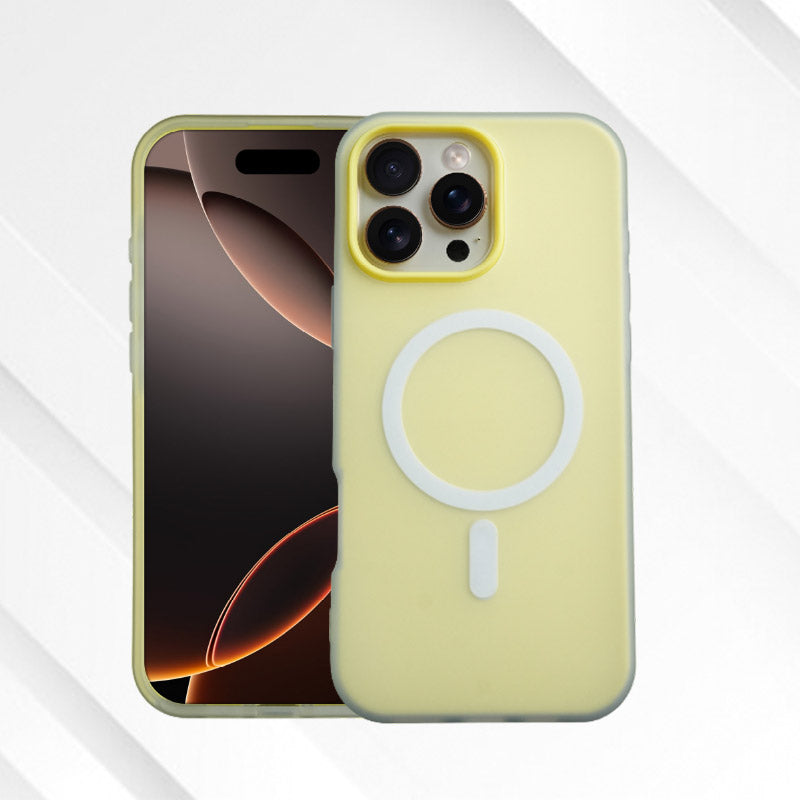 iPhone 16 Pro Max MagSafe Case– Yellow Edition