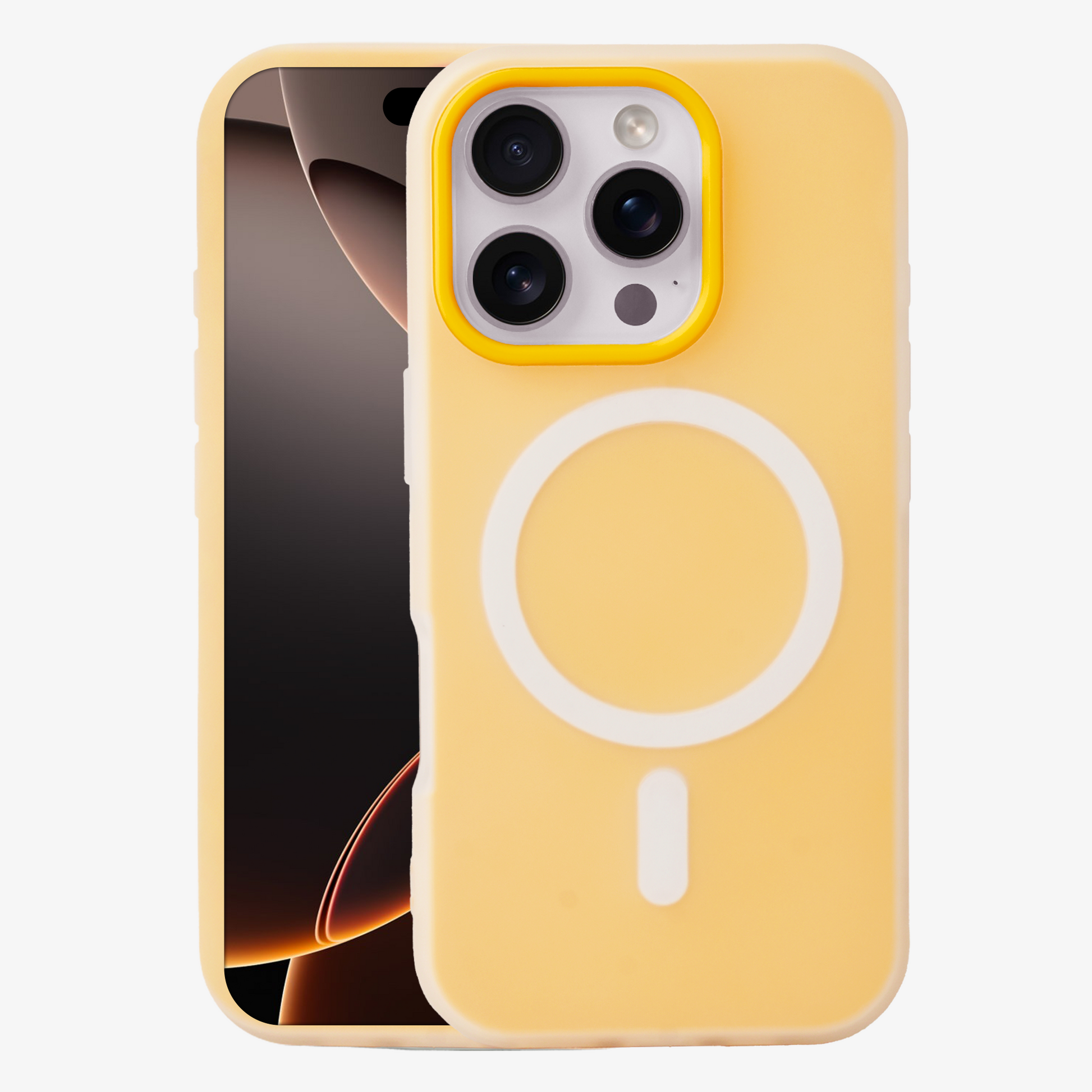 iPhone 16 Pro MagSafe Case – Yellow Edition