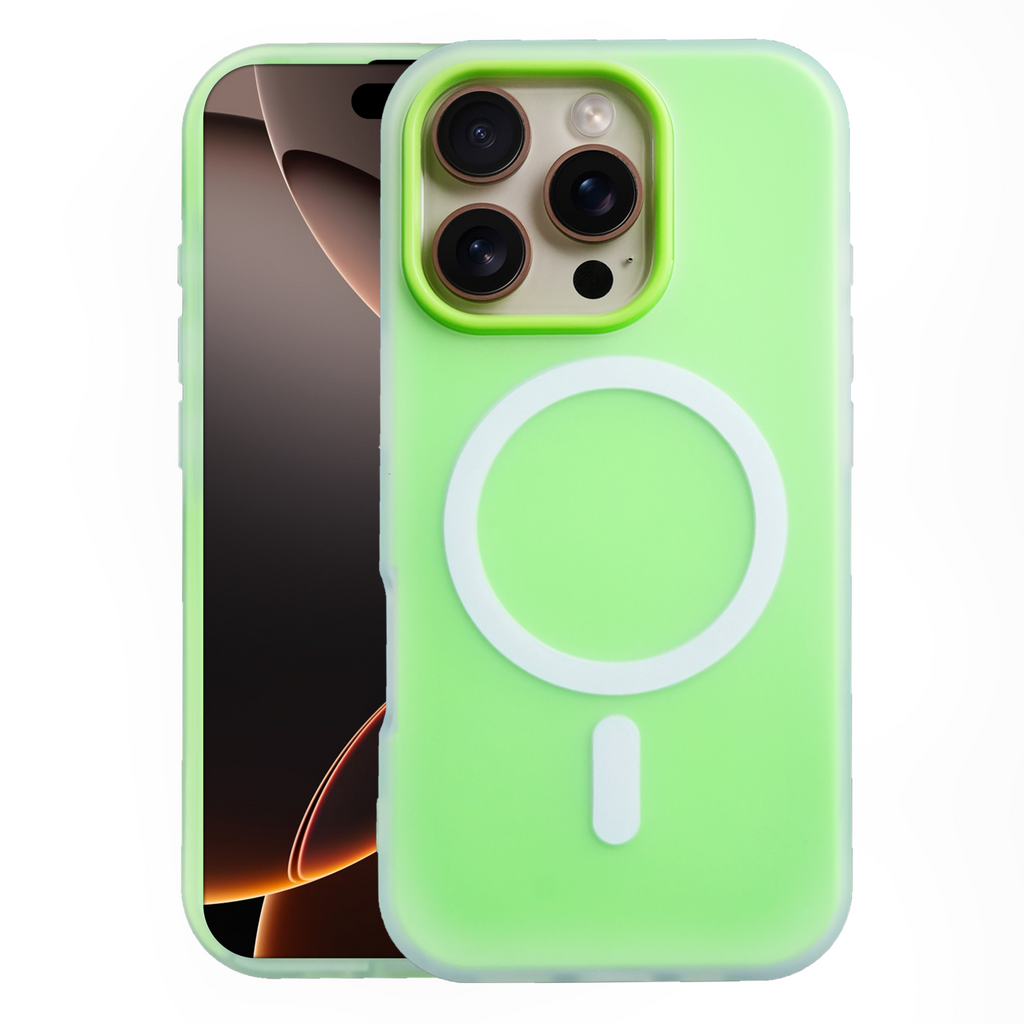 iPhone 16 Pro MagSafe Case – Green Edition