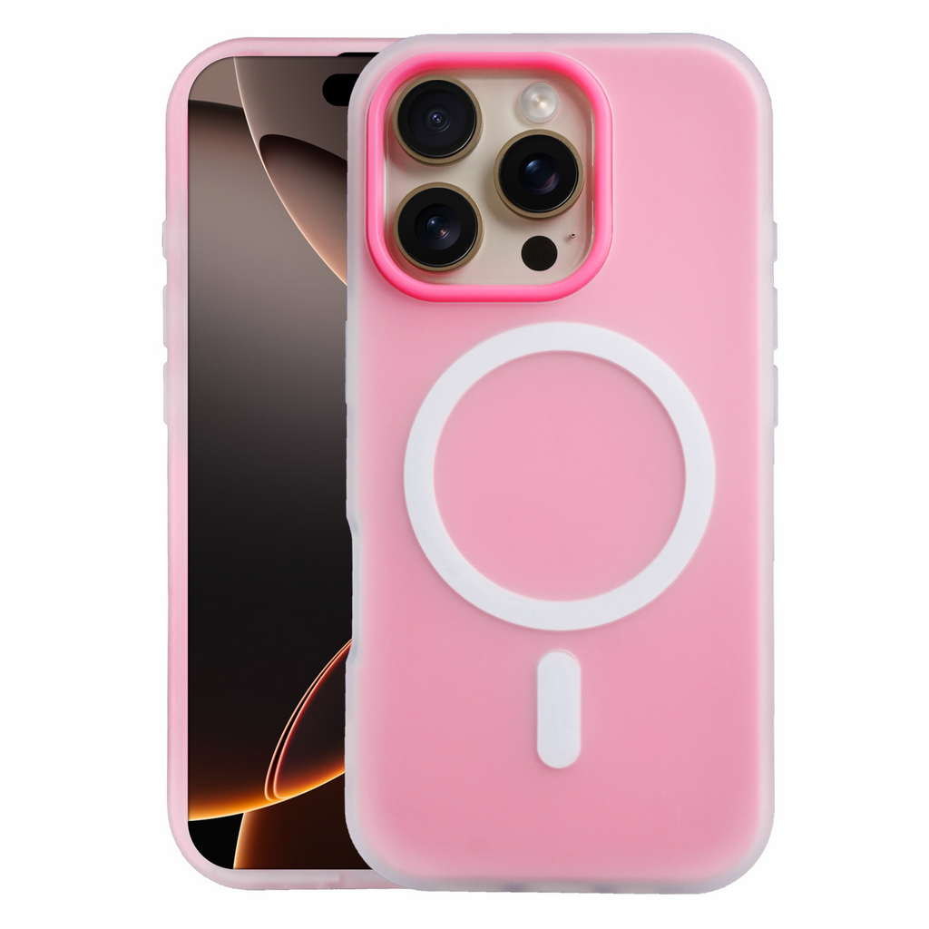 iPhone 16 Pro MagSafe Case – Pink Edition