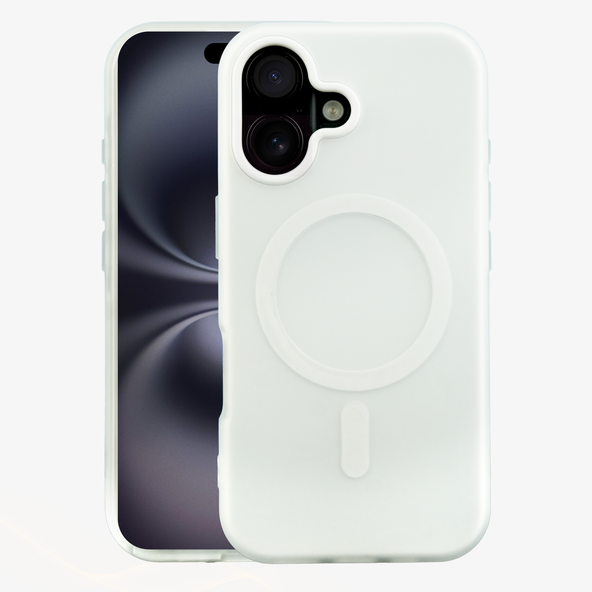 iPhone 16 MagSafe Case – White Edition