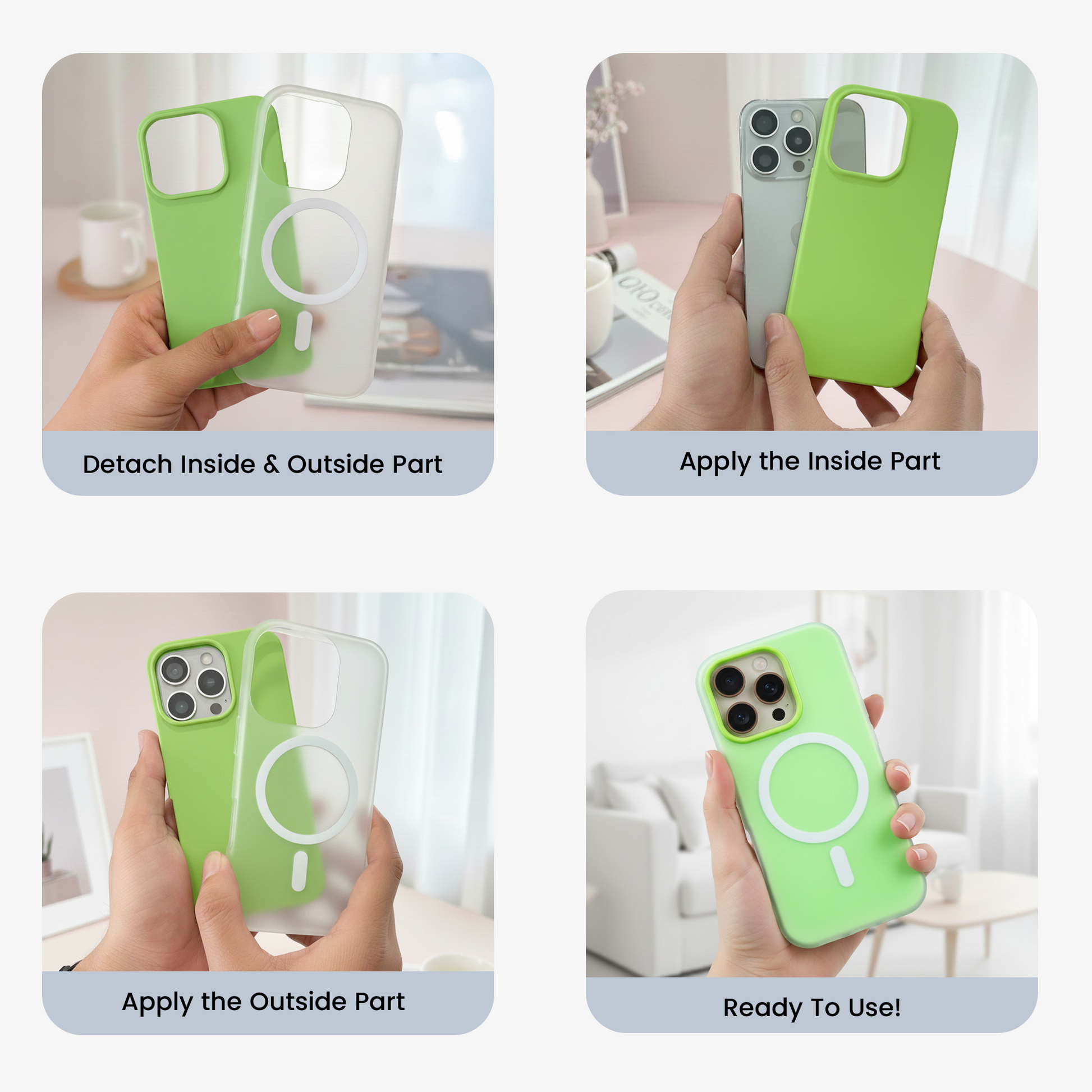 iPhone 16 Pro MagSafe Case – Green Edition