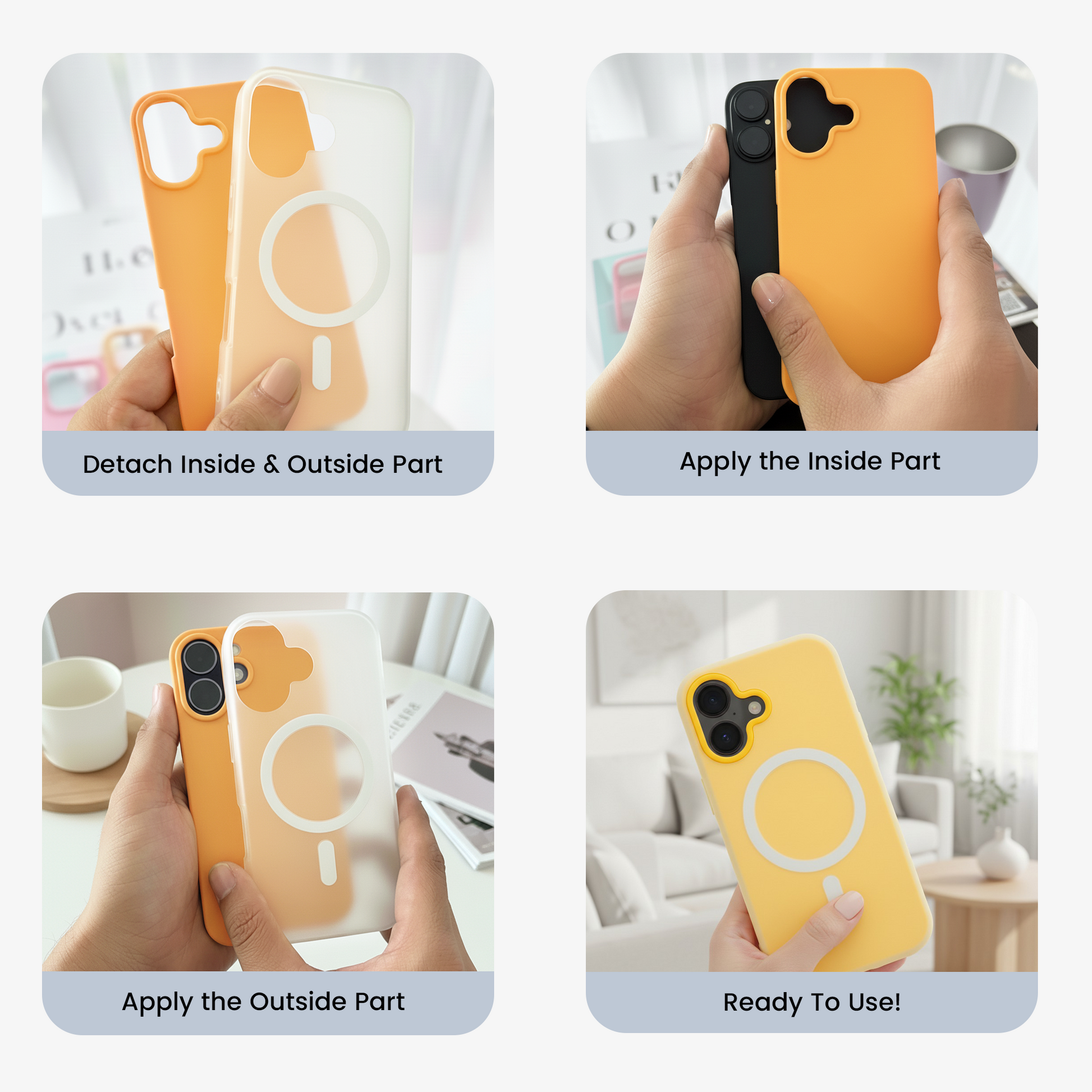 iPhone 16 MagSafe Case – Yellow Edition