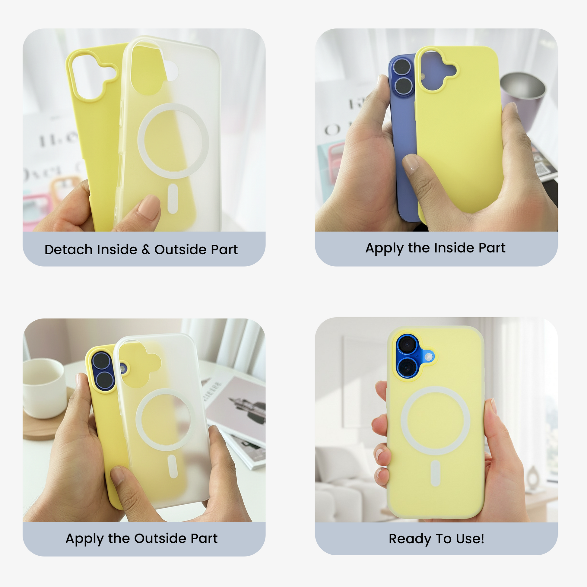 iPhone 16 MagSafe Case – Lime Edition