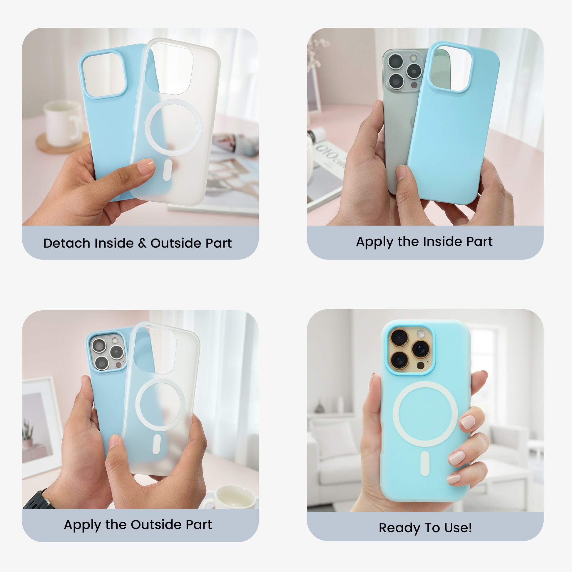 iPhone 16 Pro MagSafe Case – Blue Edition