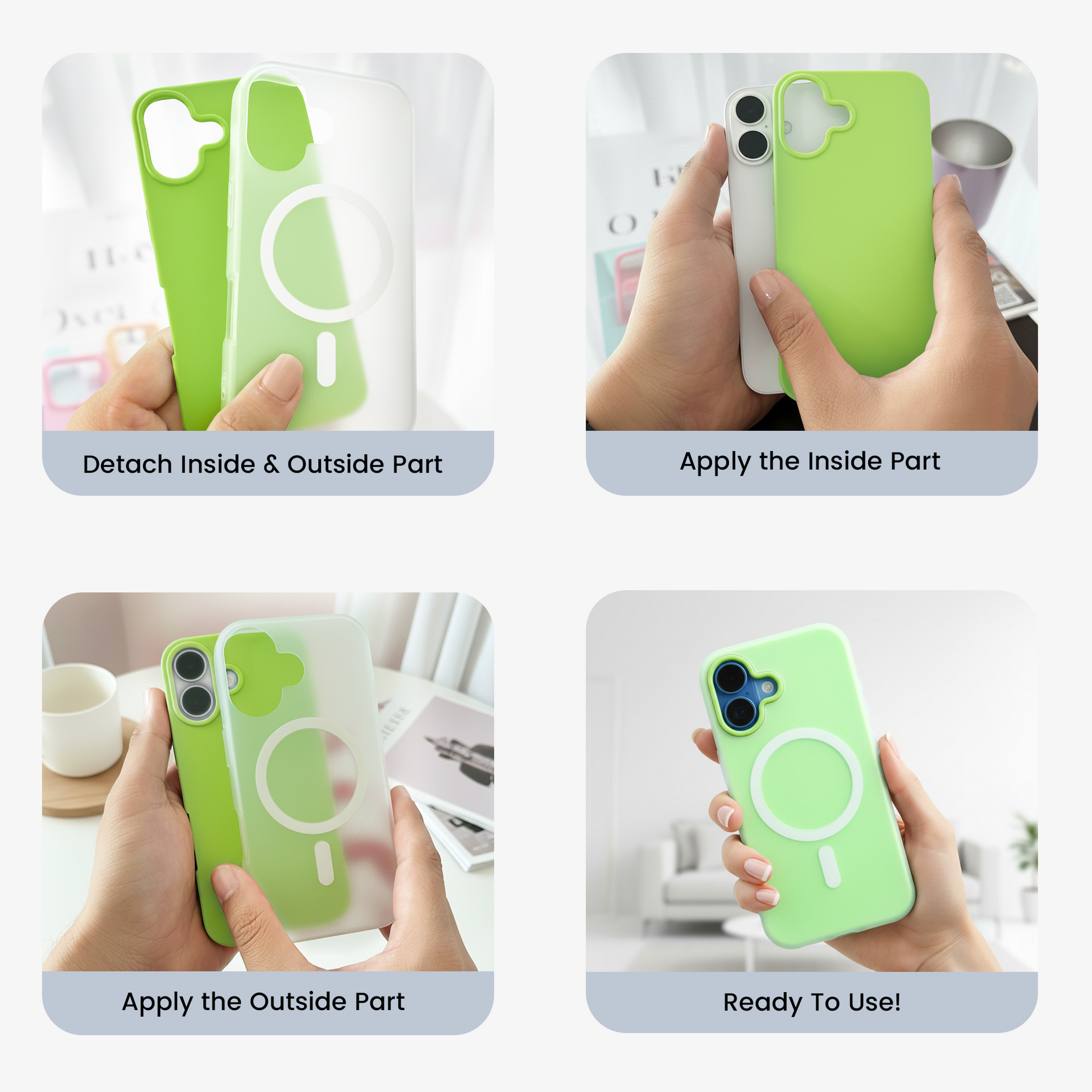 iPhone 16 MagSafe Case – Green Edition