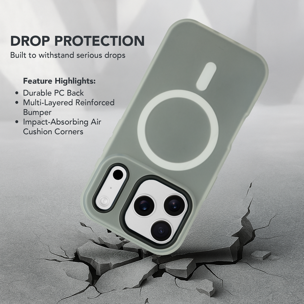 iPhone 17 Pro Max MagSafe Case – Black Edition