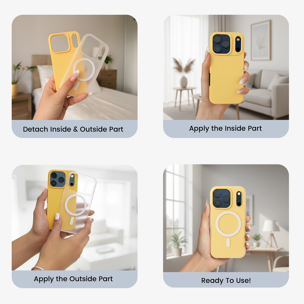 iPhone 17 Pro MagCase – Yellow Edition
